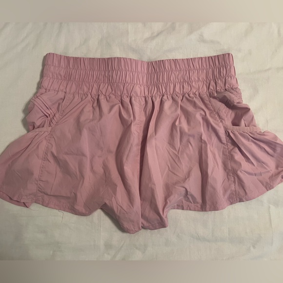 Free People Movement - Get Your Flirt On Shorts - Lilac ish Color - Size Medium - Picture 3 of 3